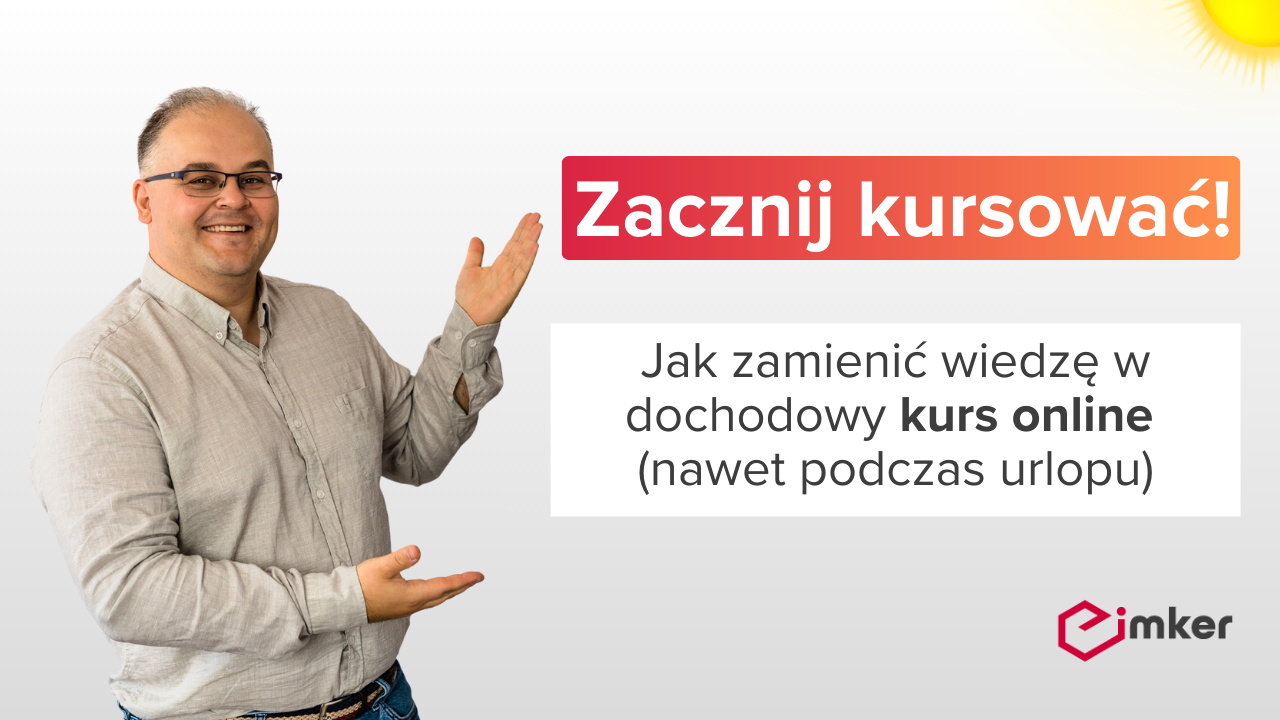 Okładka webinaru Zacznij kursować!